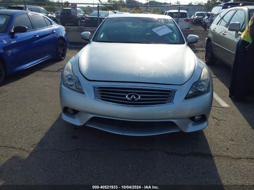 2012 Infiniti G37X VIN: JN1CV6EL7CM472104 Lot: 40521933