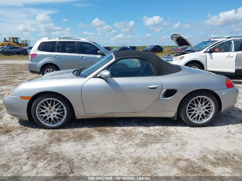 2000 Porsche Boxster VIN: WP0CA2989YU620817 Lot: 40521945