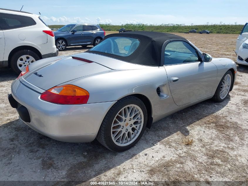 2000 Porsche Boxster VIN: WP0CA2989YU620817 Lot: 40521945