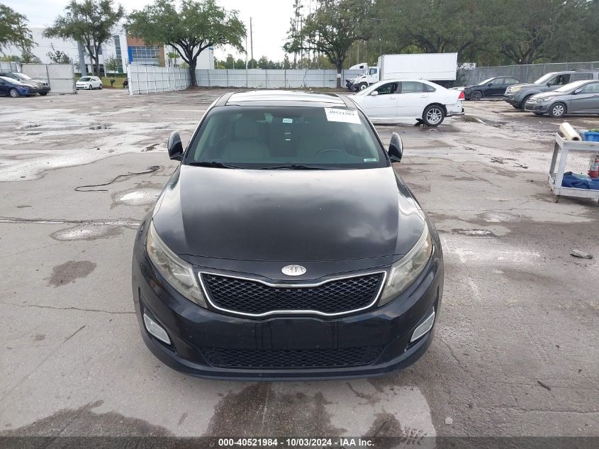 2014 Kia Optima Ex VIN: 5XXGN4A76EG293380 Lot: 40521984