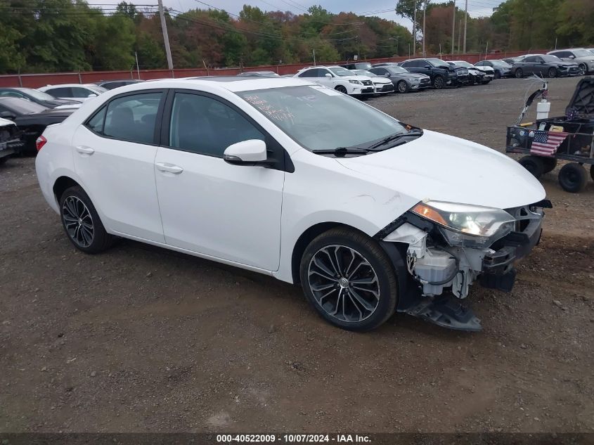 2016 TOYOTA COROLLA S PLUS - 2T1BURHE0GC510432