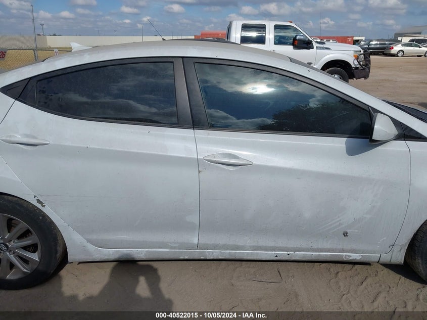 5NPDH4AEXFH611077 2015 Hyundai Elantra Se