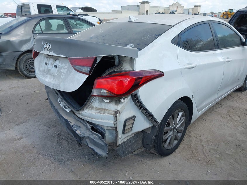 5NPDH4AEXFH611077 2015 Hyundai Elantra Se
