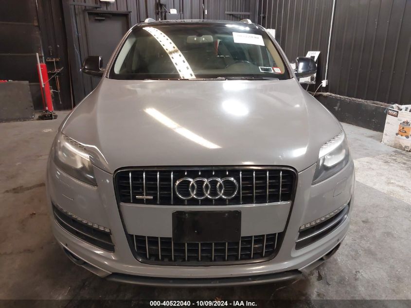 2014 Audi Q7 Premium Plus VIN: WA1LGAFE7ED007085 Lot: 40522040