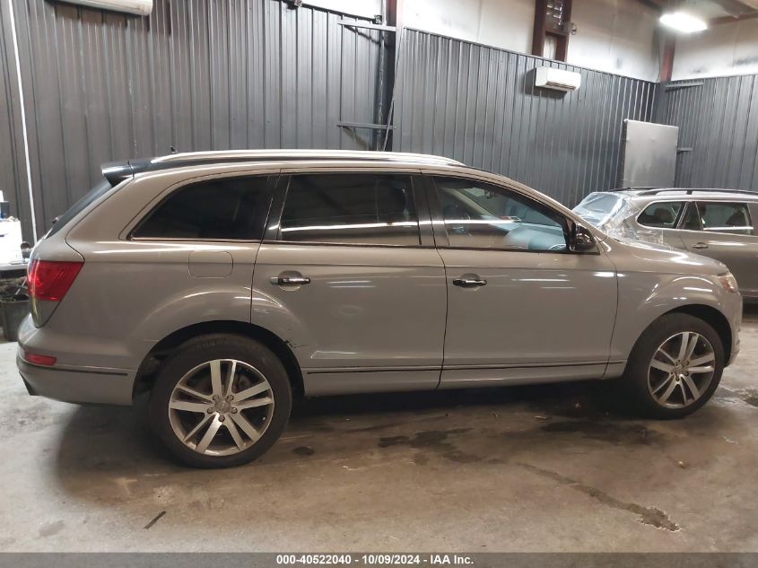 2014 Audi Q7 Premium Plus VIN: WA1LGAFE7ED007085 Lot: 40522040