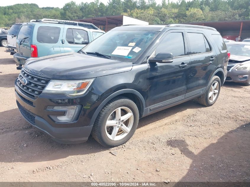 1FM5K8DHXHGC16483 2017 FORD EXPLORER - Image 2