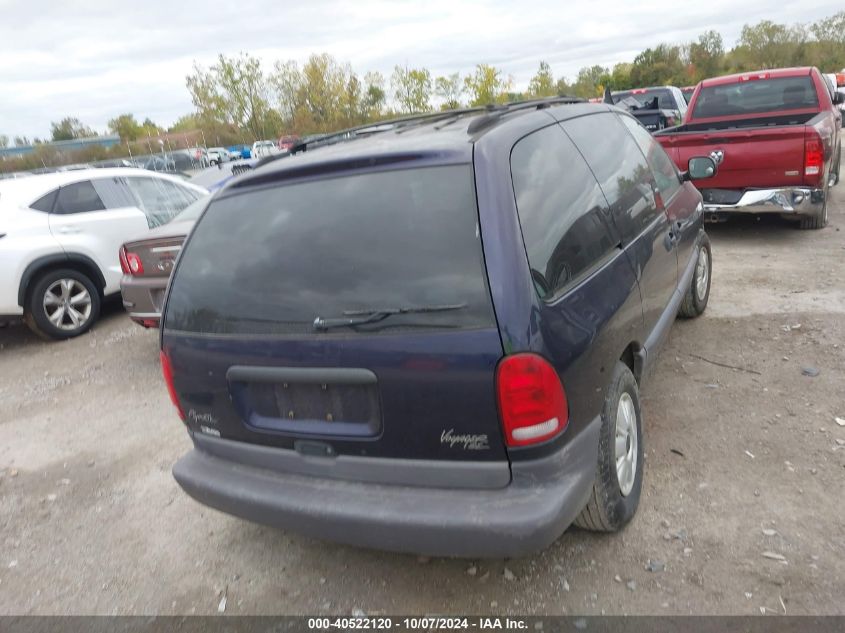 1997 Plymouth Voyager Se VIN: 2P4GP45R5VR125495 Lot: 40522120