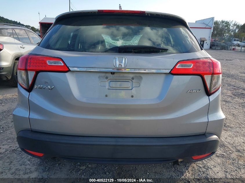 2019 Honda Hr-V Lx VIN: 3CZRU6H37KG731868 Lot: 40522129