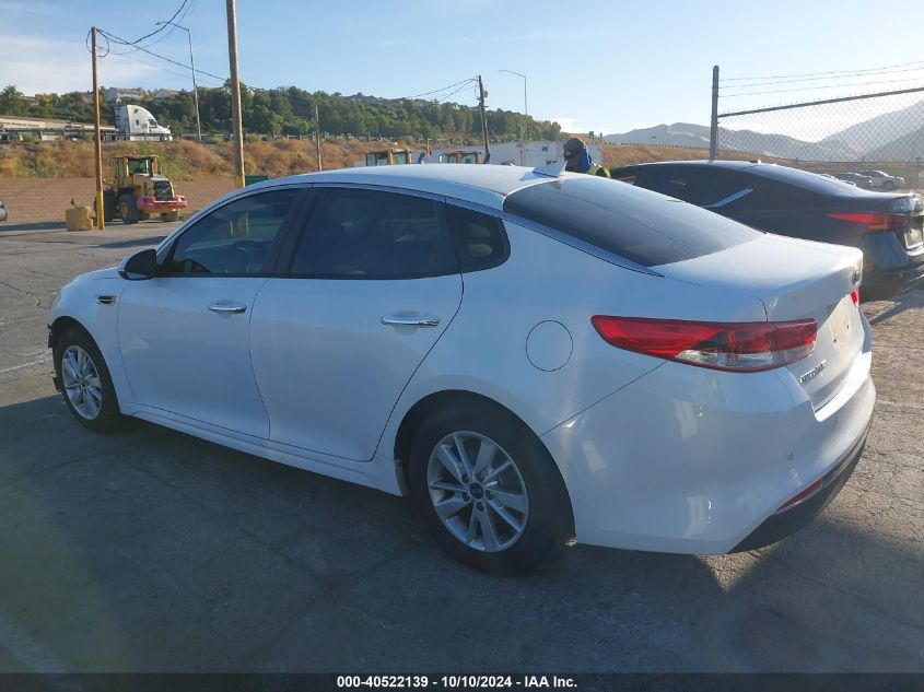 5XXGT4L3XJG184219 2018 Kia Optima Lx