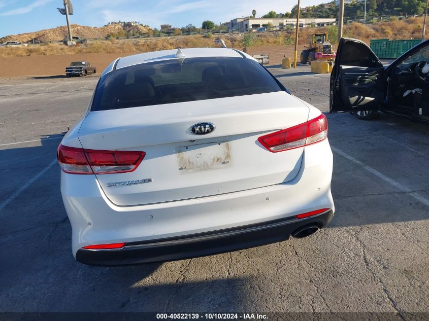 5XXGT4L3XJG184219 2018 Kia Optima Lx