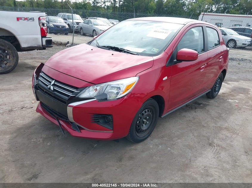 VIN ML32AUHJ1RH009964 2024 MITSUBISHI MIRAGE ES/LE