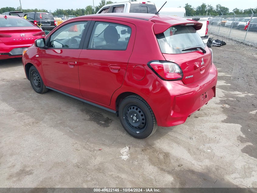 VIN ML32AUHJ1RH009964 2024 MITSUBISHI MIRAGE ES/LE