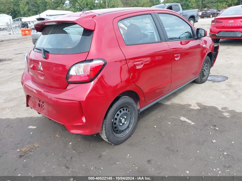 VIN ML32AUHJ1RH009964 2024 MITSUBISHI MIRAGE ES/LE