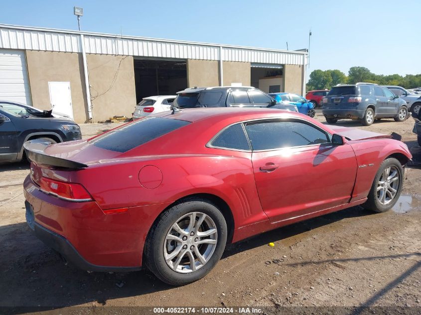 2014 Chevrolet Camaro 1Lt VIN: 2G1FB1E34E9286468 Lot: 40522174