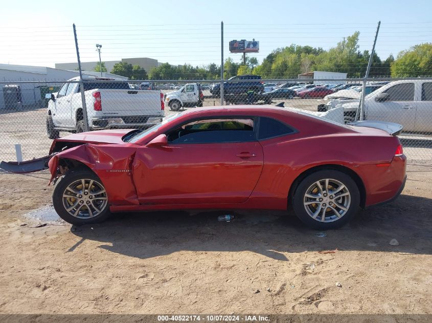 2014 Chevrolet Camaro 1Lt VIN: 2G1FB1E34E9286468 Lot: 40522174