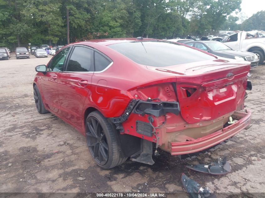 2017 FORD FUSION SE - 3FA6P0H73HR175190