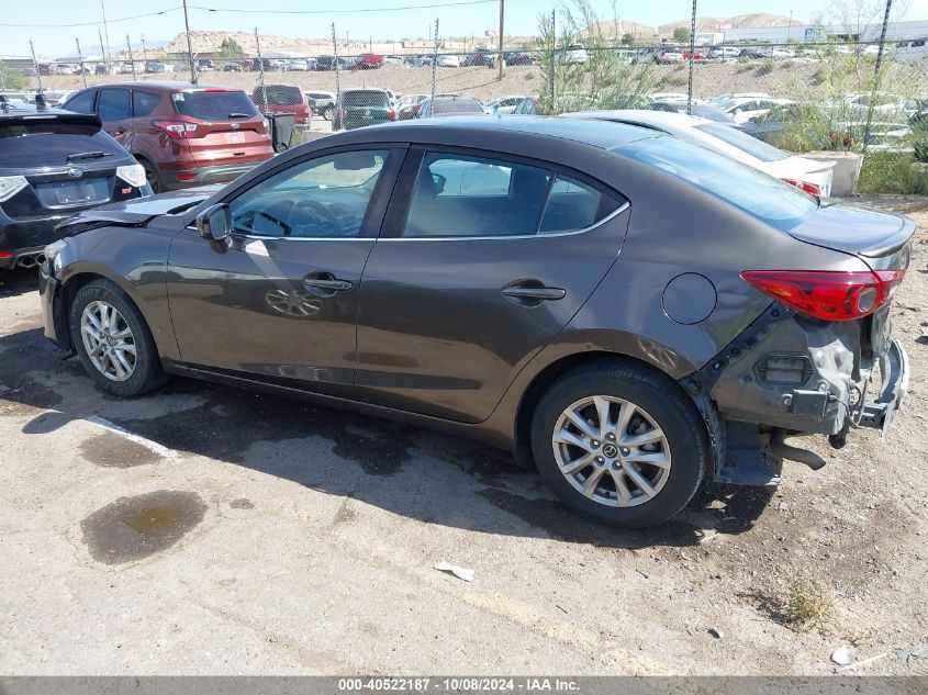 2014 Mazda 3 Touring VIN: JM1BM1V75E1128678 Lot: 40522187