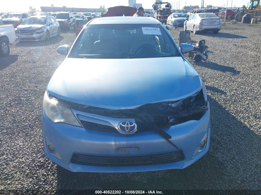 2014 TOYOTA CAMRY HYBRID VIN: 4T1BD1FK7EU098824
