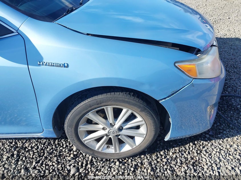 2014 TOYOTA CAMRY HYBRID VIN: 4T1BD1FK7EU098824