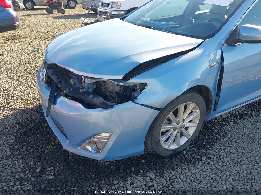 2014 TOYOTA CAMRY HYBRID VIN: 4T1BD1FK7EU098824