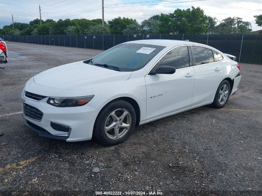 1G1ZB5ST1HF101944 2017 CHEVROLET MALIBU - Image 2