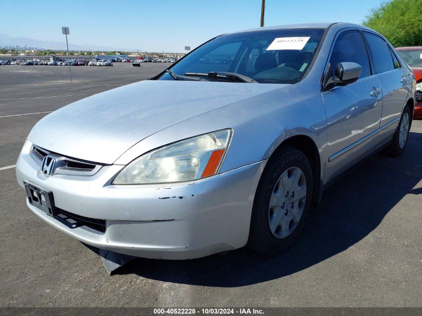 2003 Honda Accord 2.4 Lx VIN: JHMCM563X3C056738 Lot: 40522228