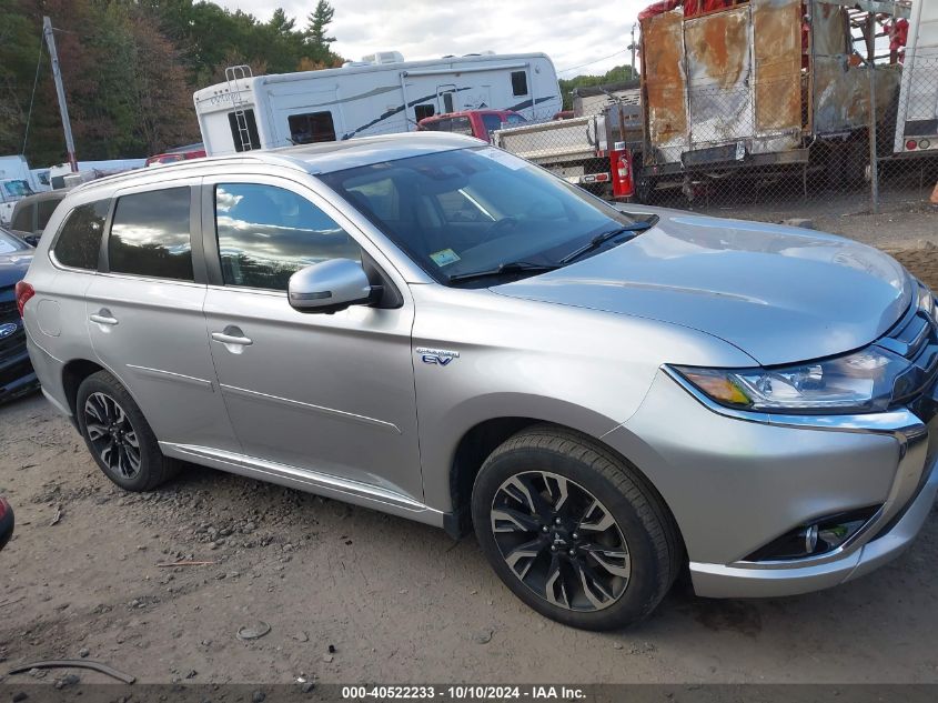 2018 Mitsubishi Outlander Phev Gt VIN: JA4J24A53JZ061673 Lot: 40522233