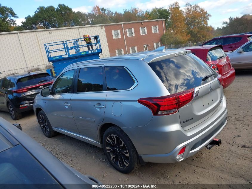 2018 Mitsubishi Outlander Phev Gt VIN: JA4J24A53JZ061673 Lot: 40522233