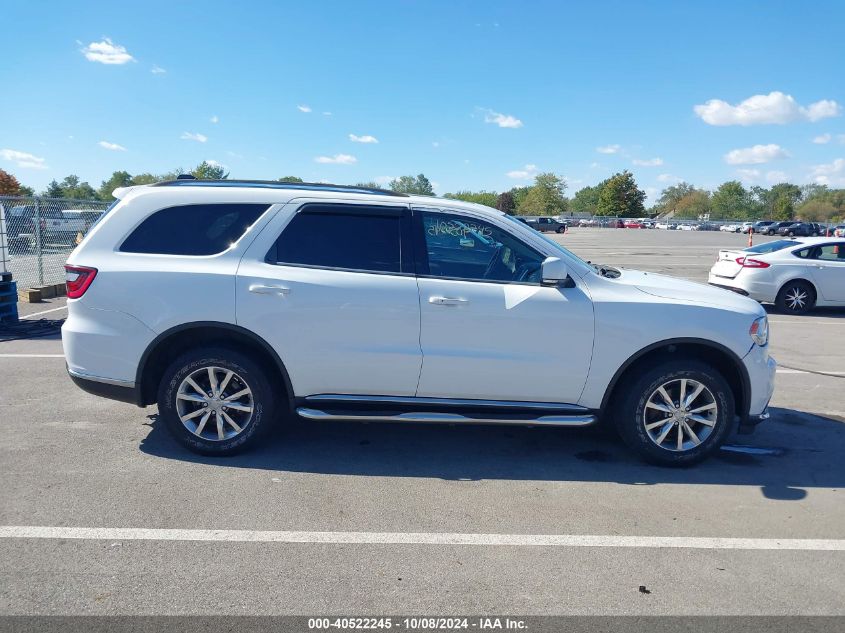 2014 Dodge Durango Limited VIN: 1C4RDJDGXEC490848 Lot: 40522245