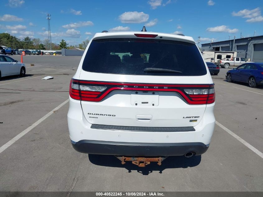 2014 Dodge Durango Limited VIN: 1C4RDJDGXEC490848 Lot: 40522245