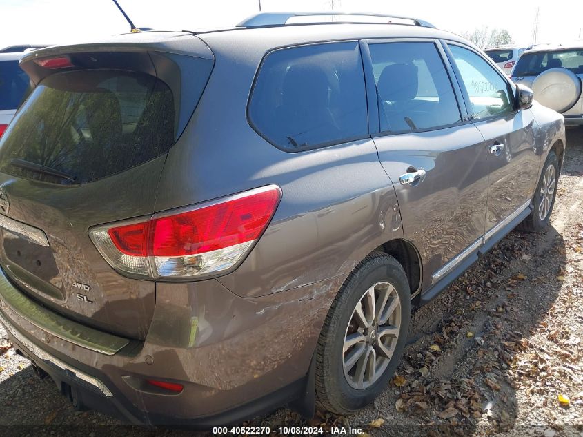 2014 Nissan Pathfinder S/Sv/Sl/Platinum VIN: 5N1AR2MM6EC705969 Lot: 40522270