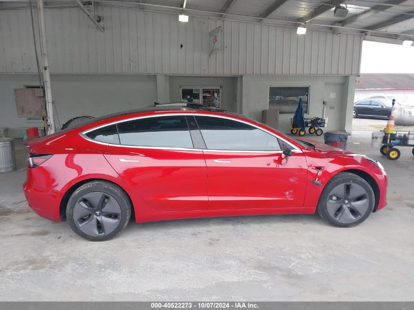 2020 Tesla Model 3 Standard Range Plus Rear-Wheel Drive/Standard Range Rear-Wheel Drive VIN: 5YJ3E1EA1LF606581 Lot: 40522273