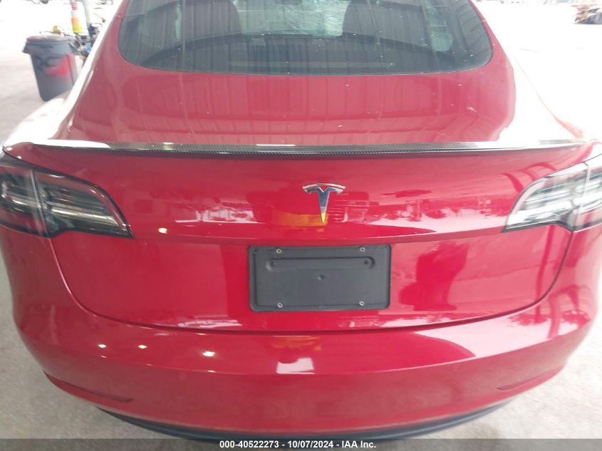 2020 Tesla Model 3 Standard Range Plus Rear-Wheel Drive/Standard Range Rear-Wheel Drive VIN: 5YJ3E1EA1LF606581 Lot: 40522273