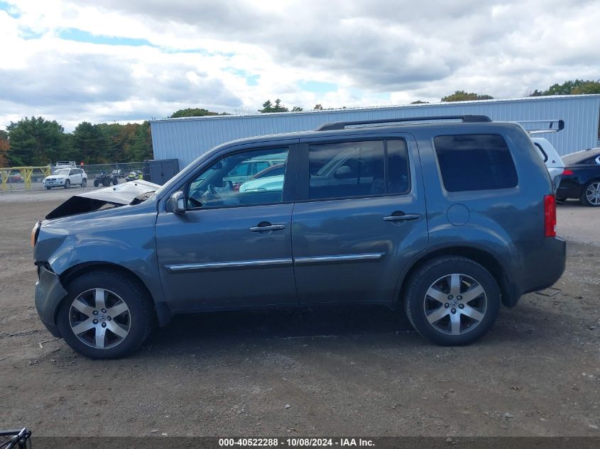 2013 Honda Pilot Touring VIN: 5FNYF4H99DB012926 Lot: 40522288