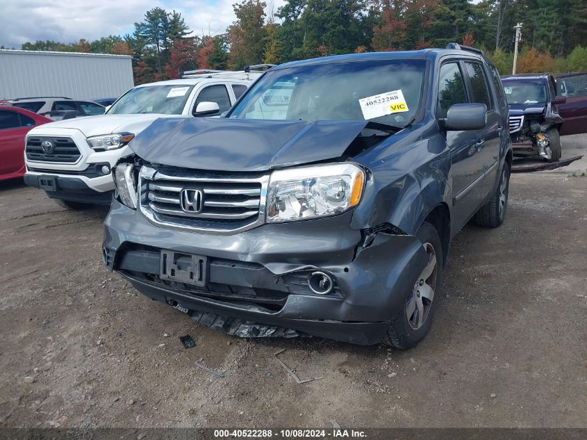 2013 Honda Pilot Touring VIN: 5FNYF4H99DB012926 Lot: 40522288