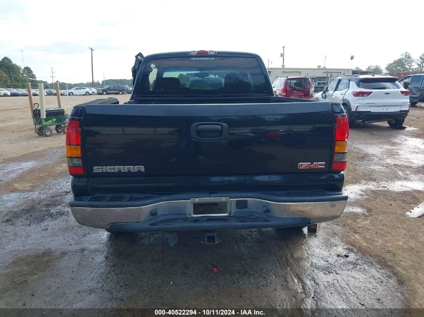 2006 GMC Sierra 1500 Sle1 VIN: 1GTEC19V76Z234593 Lot: 40522294