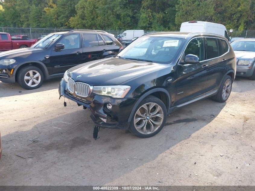 VIN 5UXWX9C57G0D85702 2016 BMW X3, Xdrive28I no.2