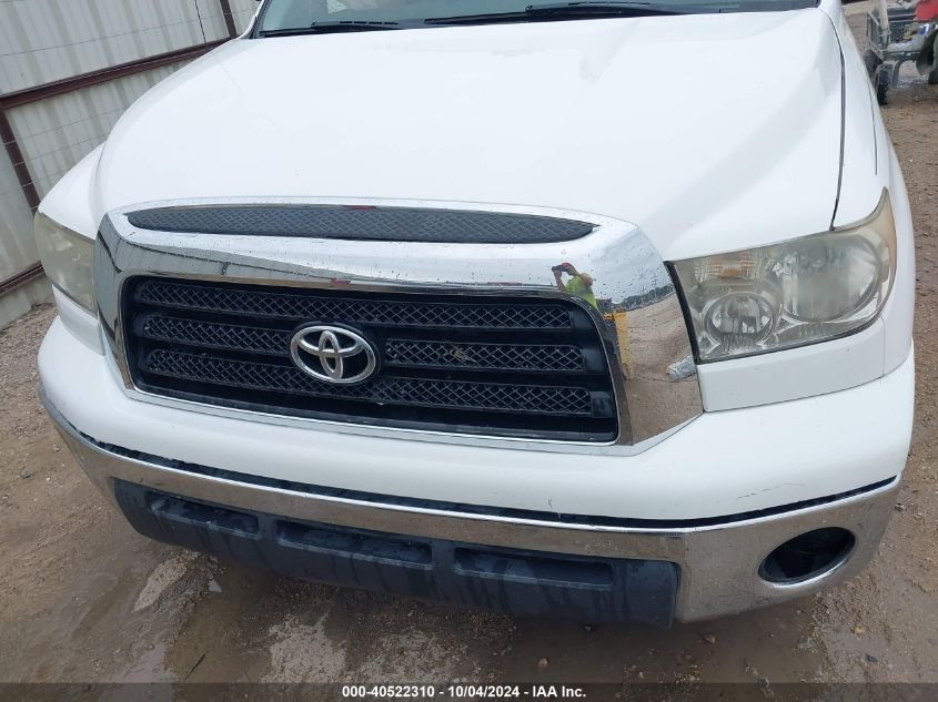 2007 Toyota Tundra Sr5 5.7L V8 VIN: 5TFEV54107X027370 Lot: 40522310