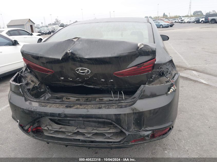 2019 Hyundai Elantra Se VIN: KMHD74LF1KU824536 Lot: 40522318