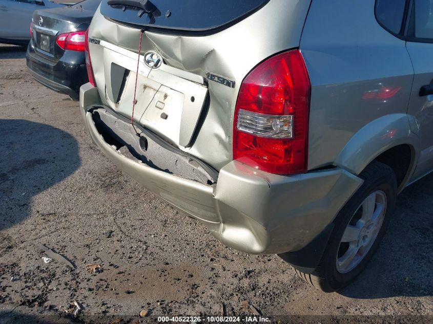 2008 Hyundai Tucson Gls VIN: KM8JM12B08U735378 Lot: 40522326