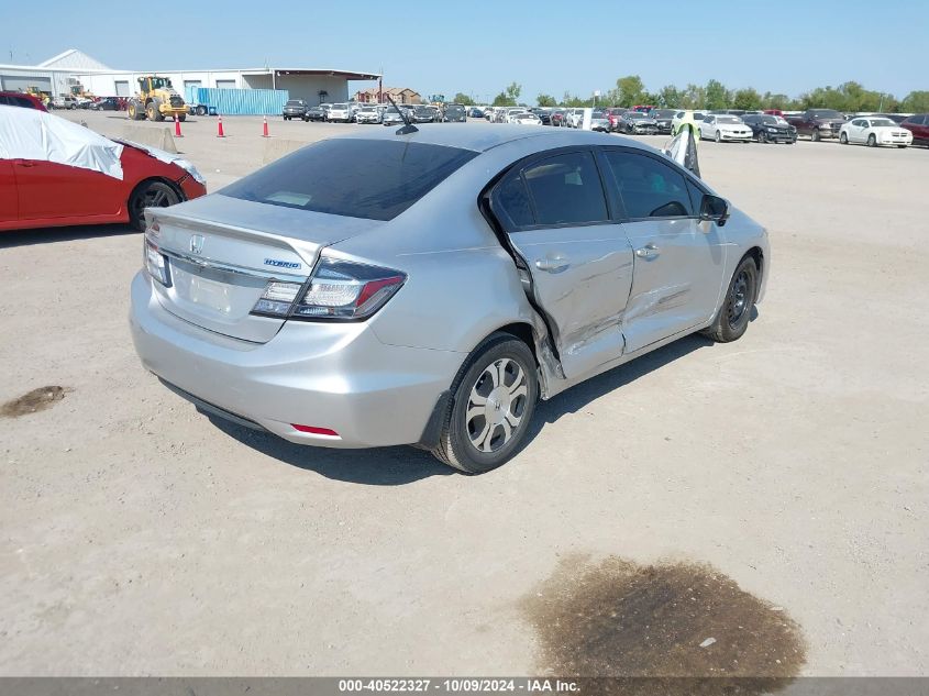 19XFB4F29FE000972 2015 Honda Civic Hybrid