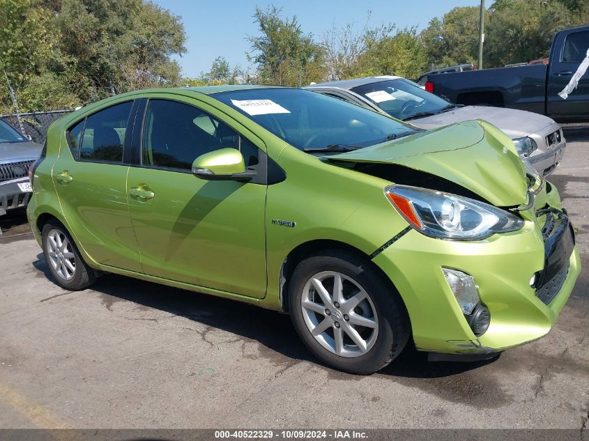 JTDKDTB37F1090434 2015 Toyota Prius C Three