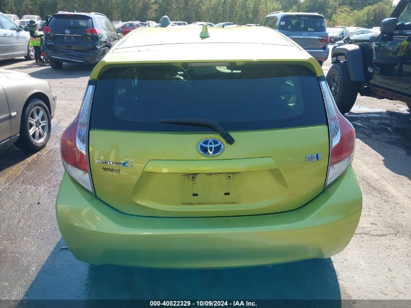 JTDKDTB37F1090434 2015 Toyota Prius C Three