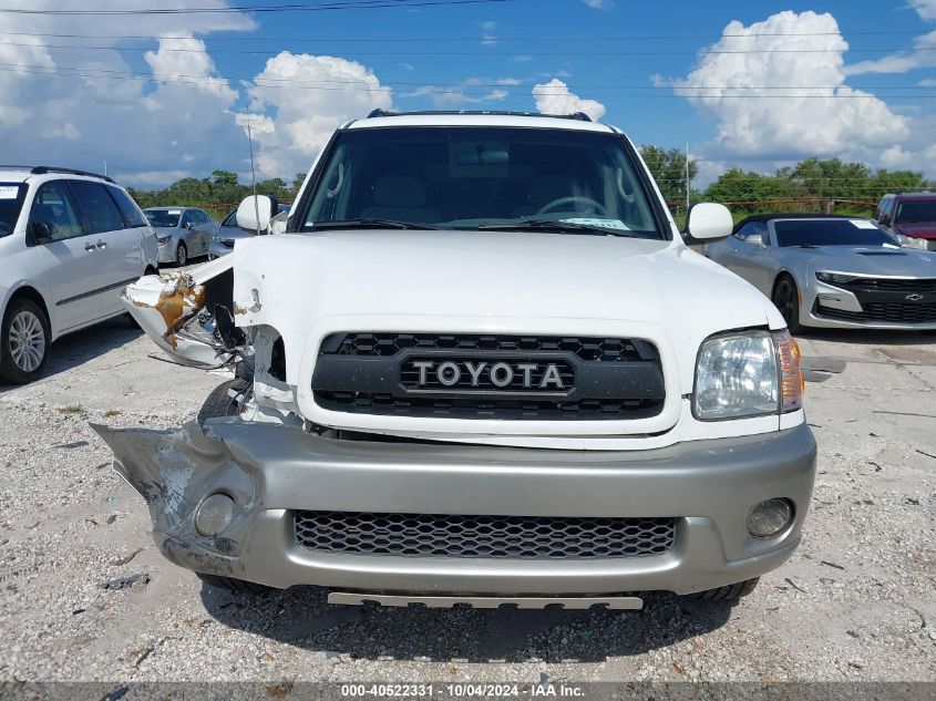 2003 Toyota Sequoia Sr5 V8 VIN: 5TDZT34A53S150464 Lot: 40522331