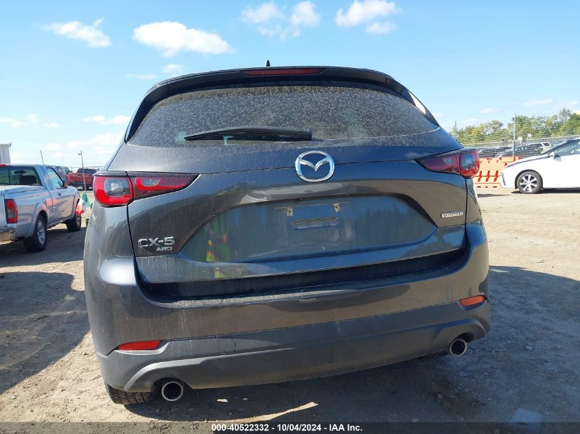 2022 Mazda Cx-5 2.5 S Select VIN: JM3KFBBM9N0641908 Lot: 40522332