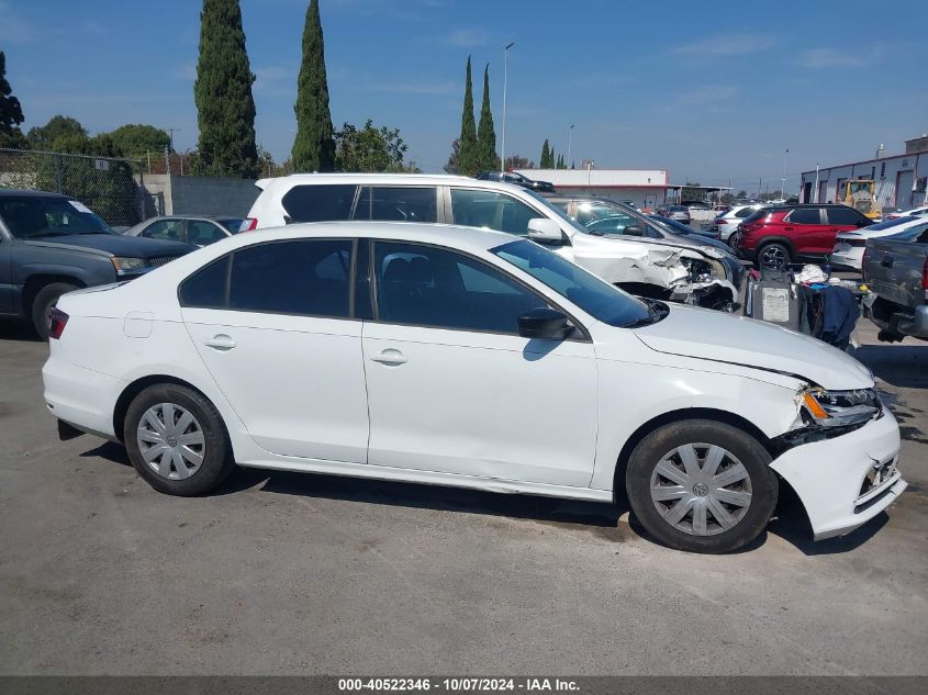 2016 Volkswagen Jetta 1.4T S VIN: 3VW267AJ0GM243710 Lot: 40522346