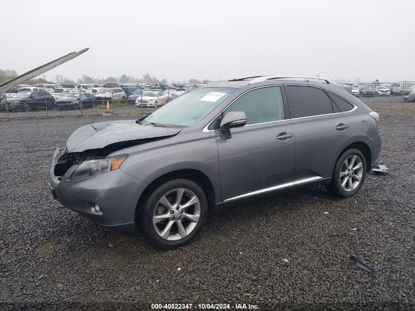 2T2ZK1BA2CC075012 2012 Lexus Rx 350