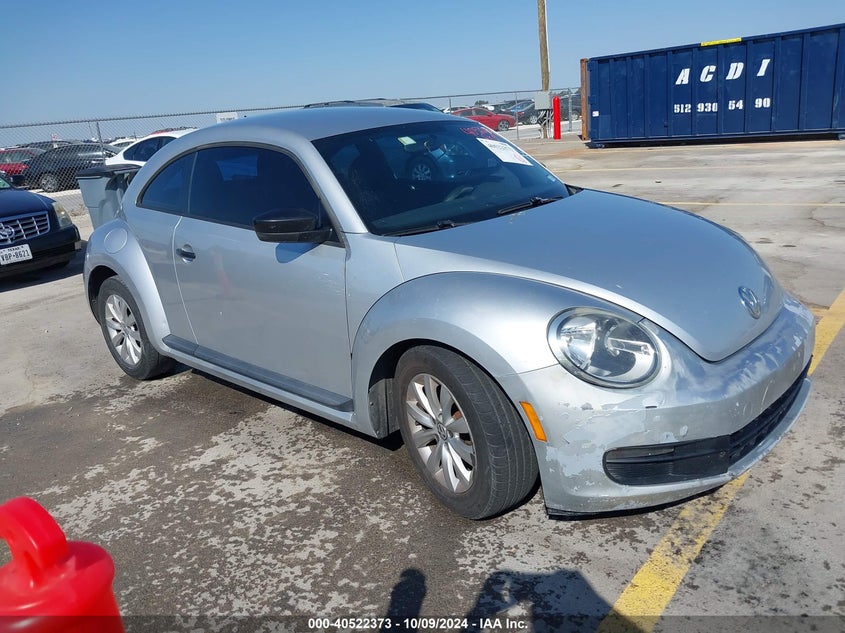 2013 VOLKSWAGEN BEETLE 2.5L ENTRY - 3VWFP7AT8DM654476