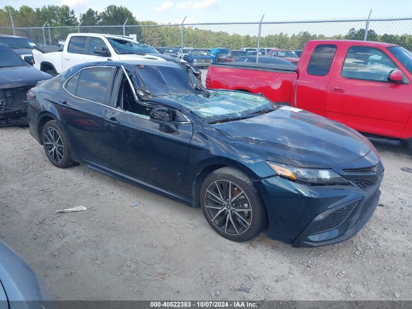 VIN 4T1G11AK8MU465329 2021 Toyota Camry, SE no.1