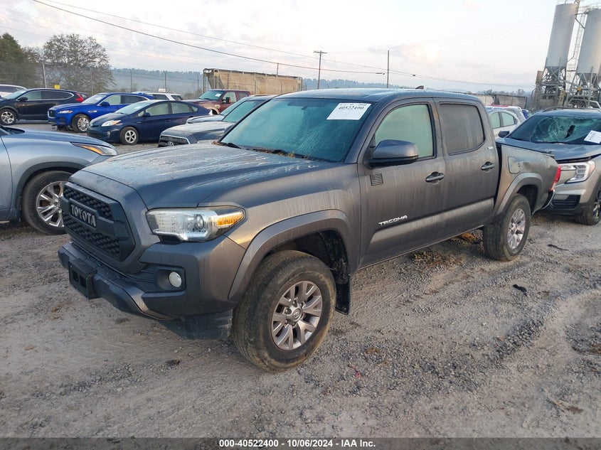 VIN 3TMCZ5AN5HM089633 2017 TOYOTA TACOMA SR5 V6